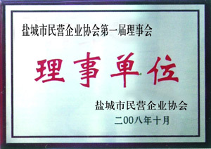 鹽城市民營企業(yè)協(xié)會理事單位